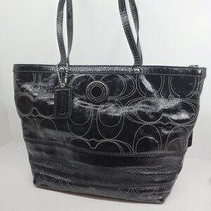 Coach Black Tote Bag